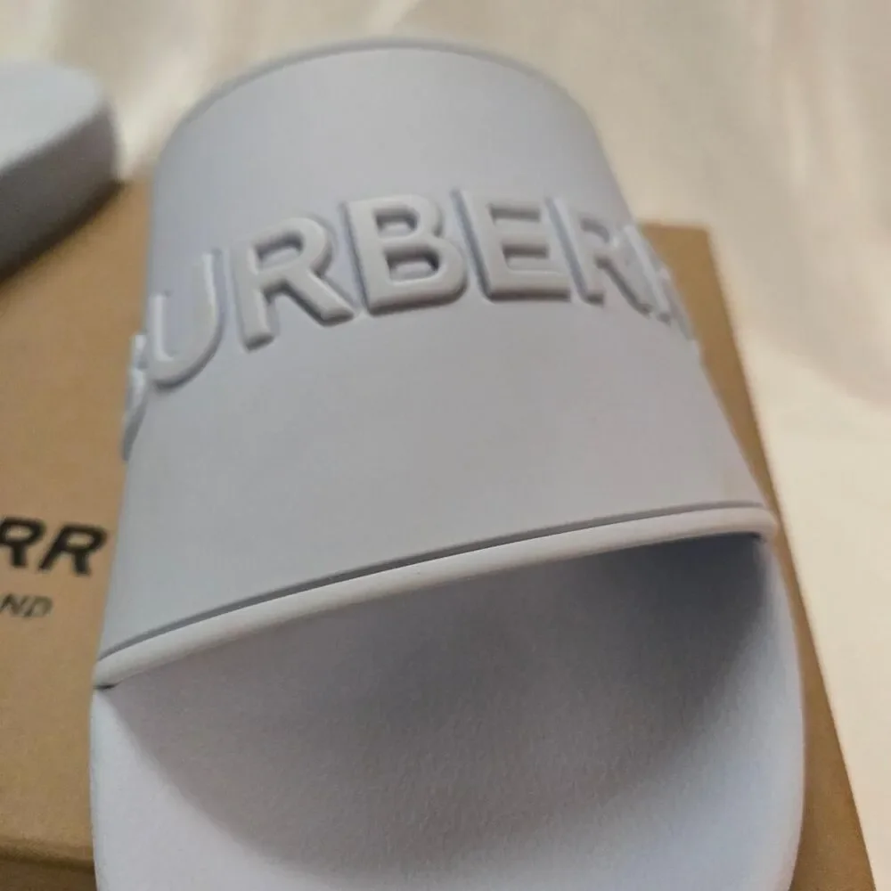 Burberry Men's blue Slides